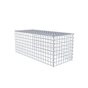 Anbaugabione Typ 4 100 cm x 40 cm x 40 cm (L x H x T), Maschenweite 5 cm x 5 cm, Spirale