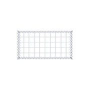 Gabione 100 cm x 20 cm x 50 cm (L x H x T), Maschenweite 10 cm x 10 cm, Spirale