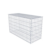 Gabione 100 cm x 60 cm x 40 cm (L x H x T), Maschenweite 5 cm x 10 cm, Spirale