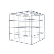 Anbaugabione Typ 3 40 cm x 40 cm x 40 cm (L x H x T), Maschenweite 10 cm x 10 cm, C-Ring