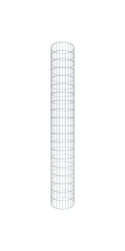 Gabione Saeule rund 05x10 42 200