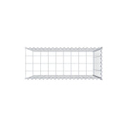 Anbaugabione Typ 4 100 cm x 90 cm x 40 cm (L x H x T), Maschenweite 10 cm x 10 cm, Spirale