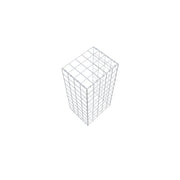 Anbaugabione Typ 2 100 cm x 40 cm x 50 cm (L x H x T), Maschenweite 10 cm x 10 cm, C-Ring