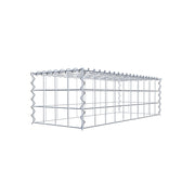 Anbaugabione Typ 3 100 cm x 30 cm x 40 cm (L x H x T), Maschenweite 10 cm x 10 cm, Spirale