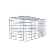 Anbaugabione Typ 3 80 cm x 40 cm x 40 cm (L x H x T), Maschenweite 5 cm x 5 cm, C-Ring