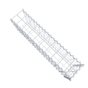 Anbaugabione Typ 2 100 cm x 30 cm x 20 cm (L x H x T), Maschenweite 10 cm x 10 cm, Spirale