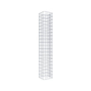 Gabionensäule eckig 32 cm x 32 cm, 200 cm Höhe, MW 5 cm x 10 cm