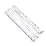 Kuvido Gabione 100 cm x 30 cm x 30 cm (L x H x T), Maschenweite 5 cm x 10 cm, Spirale