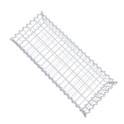 Gabione 100 cm x 20 cm x 40 cm (L x H x T), Maschenweite 5 cm x 10 cm, Spirale