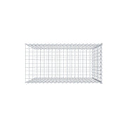 Anbaugabione Typ 2 100 cm x 100 cm x 50 cm (L x H x T), Maschenweite 5 cm x 10 cm, Spirale