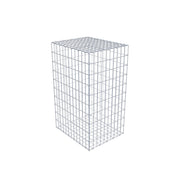 Gabione 100 cm x 60 cm x 50 cm (L x H x T), Maschenweite 5 cm x 10 cm, C-Ring
