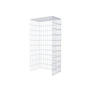 Anbaugabione Typ 4 100 cm x 30 cm x 50 cm (L x H x T), Maschenweite 5 cm x 10 cm, C-Ring