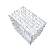 Gabione 50 cm x 50 cm x 30 cm (L x H x T), Maschenweite 5 cm x 5 cm, Spirale