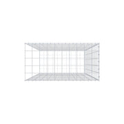 Anbaugabione Typ 2 200 cm x 100 cm x 50 cm (L x H x T), Maschenweite 10 cm x 10 cm, C-Ring