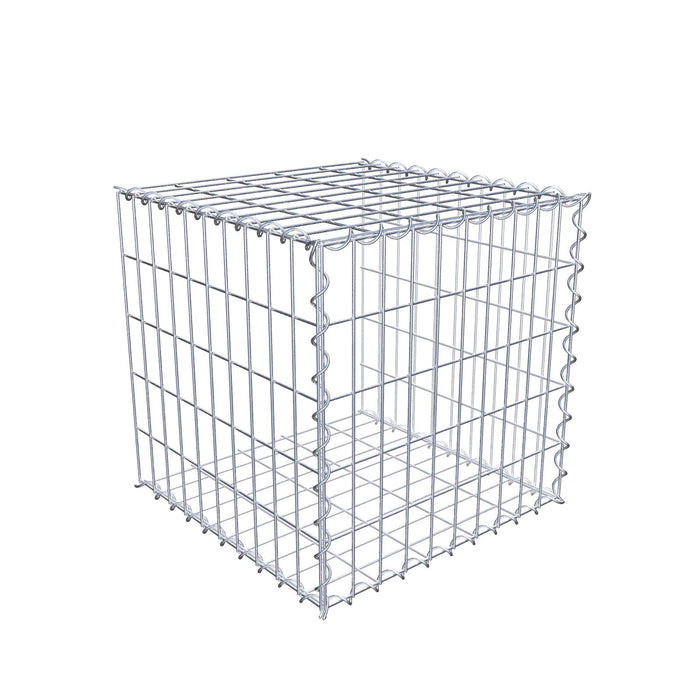 Anbaugabione Typ 2 50 cm x 50 cm x 50 cm (L x H x T), Maschenweite 5 cm x 10 cm, Spirale