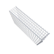 Anbaugabione Typ 4 100 cm x 60 cm x 20 cm (L x H x T), Maschenweite 5 cm x 10 cm, Spirale
