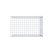 Anbaugabione Typ 4 80 cm x 50 cm x 50 cm (L x H x T), Maschenweite 5 cm x 10 cm, Spirale