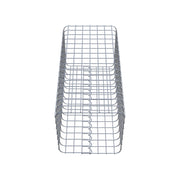 Gabionensäule eckig 37 cm x 37 cm, 80 cm Höhe, MW 5 cm x 5 cm