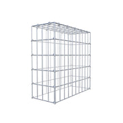 Anbaugabione Typ 3 50 cm x 50 cm x 20 cm (L x H x T), Maschenweite 5 cm x 10 cm, C-Ring