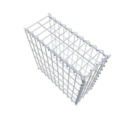 Anbaugabione Typ 2 50 cm x 50 cm x 20 cm (L x H x T), Maschenweite 5 cm x 10 cm, Spirale