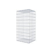 Gabione 100 cm x 40 cm x 50 cm (L x H x T), Maschenweite 5 cm x 10 cm, C-Ring