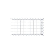 Anbaugabione Typ 4 100 cm x 60 cm x 50 cm (L x H x T), Maschenweite 10 cm x 10 cm, Spirale