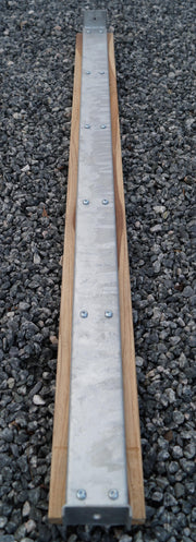 Lange Bankauflage TEAK 115 cm