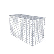 Anbaugabione Typ 4 100 cm x 60 cm x 40 cm (L x H x T), Maschenweite 5 cm x 5 cm, Spirale