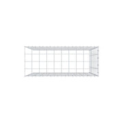 Anbaugabione Typ 4 100 cm x 100 cm x 40 cm (L x H x T), Maschenweite 10 cm x 10 cm, C-Ring