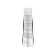 Gabionensäule eckig 42 cm x 42 cm, 230 cm Höhe, MW 5 cm x 5 cm