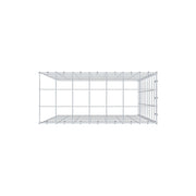Anbaugabione Typ 4 100 cm x 70 cm x 30 cm (L x H x T), Maschenweite 10 cm x 10 cm, C-Ring