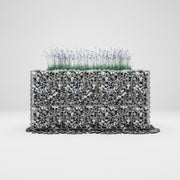 Kuvido Hochbeet eckig 100 cm x 50 cm x 50 cm (L x H x T), Maschenweite 5 x 10 cm, Wandstärke 10 cm