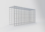 Anbaugabione Typ 4 80 cm x 40 cm x 20 cm (L x H x T), Maschenweite 5 cm x 5 cm, Spirale