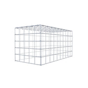 Anbaugabione Typ 3 100 cm x 50 cm x 50 cm (L x H x T), Maschenweite 10 cm x 10 cm, C-Ring