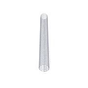 Gabionensäule rund 22 cm Durchmesser, 230 cm Höhe, Maschenweite 5 cm x 5 cm