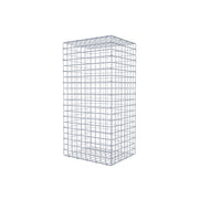 Gabione 100 cm x 40 cm x 50 cm (L x H x T), Maschenweite 5 cm x 5 cm, C-Ring