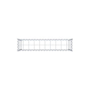 Anbaugabione Typ 3 100 cm x 50 cm x 20 cm (L x H x T), Maschenweite 10 cm x 10 cm, Spirale