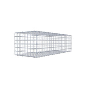 Gabione 100 cm x 30 cm x 40 cm (L x H x T), Maschenweite 5 cm x 5 cm, C-Ring