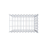 Anbaugabione Typ 2 50 cm x 50 cm x 30 cm (L x H x T), Maschenweite 5 cm x 10 cm, Spirale