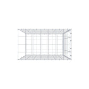 Anbaugabione Typ 2 100 cm x 70 cm x 40 cm (L x H x T), Maschenweite 10 cm x 10 cm, C-Ring