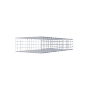 Anbaugabione Typ 2 100 cm x 20 cm x 50 cm (L x H x T), Maschenweite 5 cm x 5 cm, C-Ring