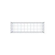 Gabione 100 cm x 40 cm x 30 cm (L x H x T), Maschenweite 10 cm x 10 cm, Spirale