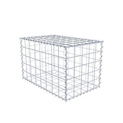 Gabione 80 cm x 50 cm x 50 cm (L x H x T), Maschenweite 10 cm x 10 cm, Spirale