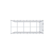 Anbaugabione Typ 4 50 cm x 50 cm x 20 cm (L x H x T), Maschenweite 10 cm x 10 cm, C-Ring