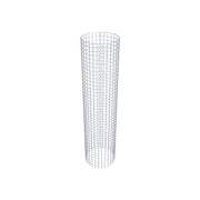 Gabionensäule rund 47 cm Durchmesser, 200 cm Höhe, Maschenweite 5 cm x 5 cm