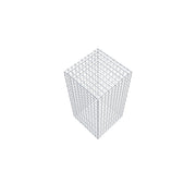 Gabione 100 cm x 50 cm x 50 cm (L x H x T), Maschenweite 5 cm x 5 cm, C-Ring