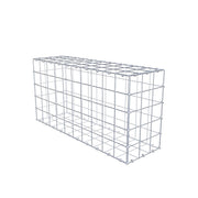 Kuvido Gabione 100 cm x 50 cm x 30 cm (L x H x T), Maschenweite 10 x 10 cm, Spiralring