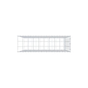 Anbaugabione Typ 2 100 cm x 100 cm x 30 cm (L x H x T), Maschenweite 10 cm x 10 cm, C-Ring