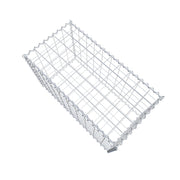 Gabione 100 cm x 60 cm x 50 cm (L x H x T), Maschenweite 10 cm x 10 cm, Spirale